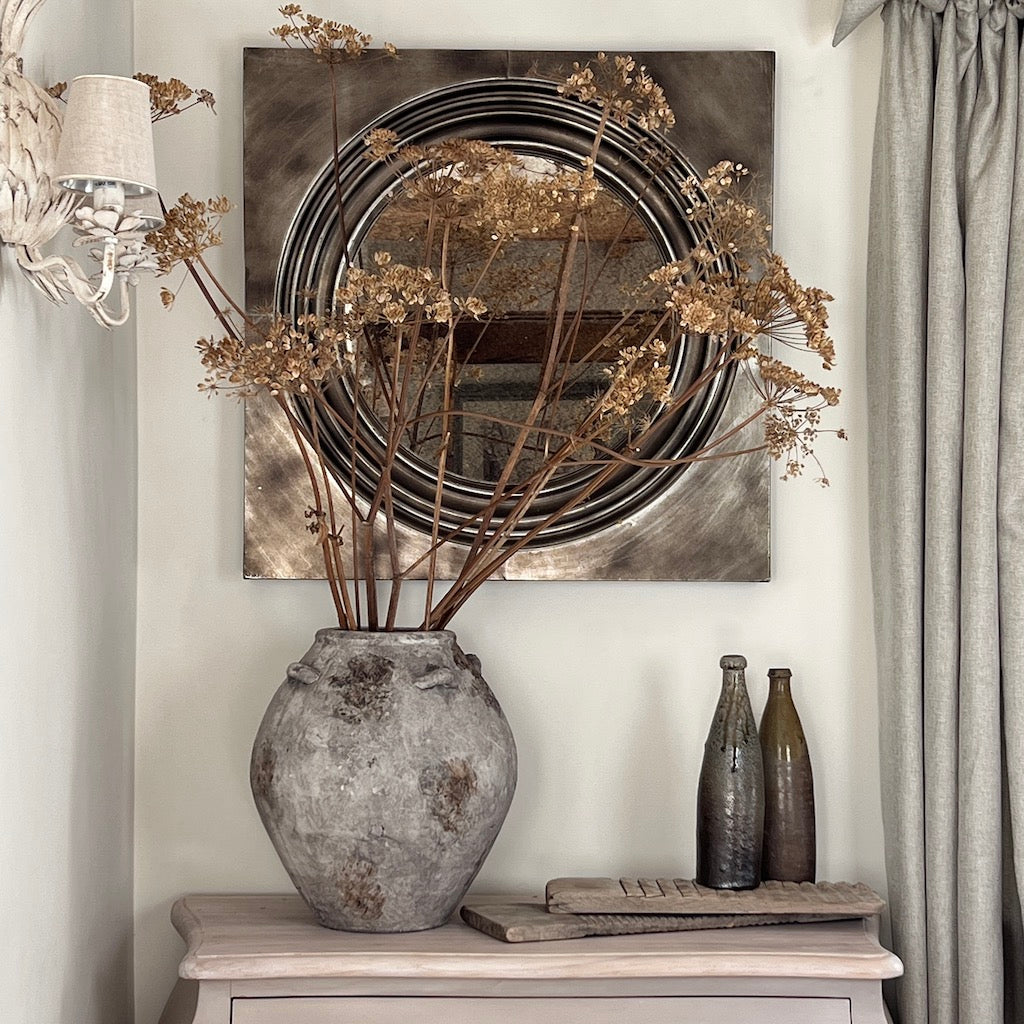 Charaki Aged Distressed Heavy Vase