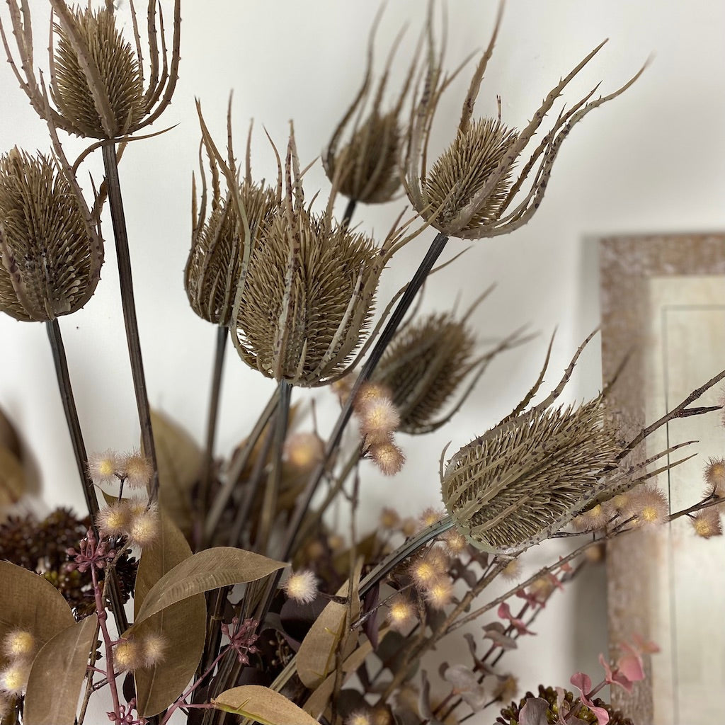 Faux Teasel Spray