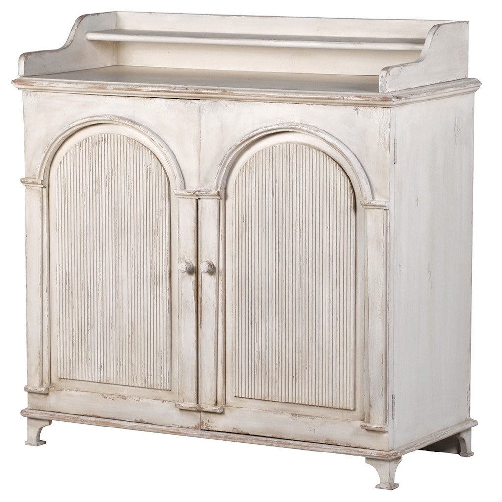 Gustavus Chiffonier Ribbed 2 Door Cupboard