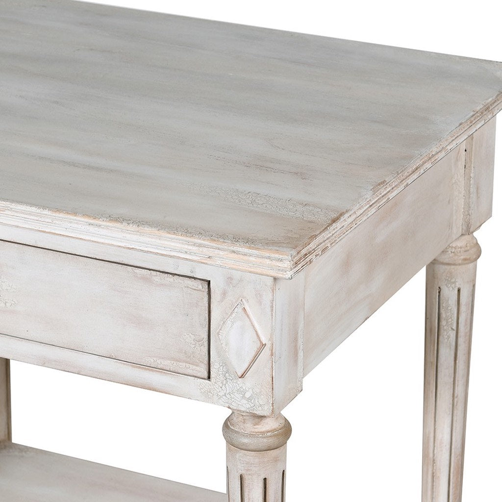 Gustavus Side Table with Shelf