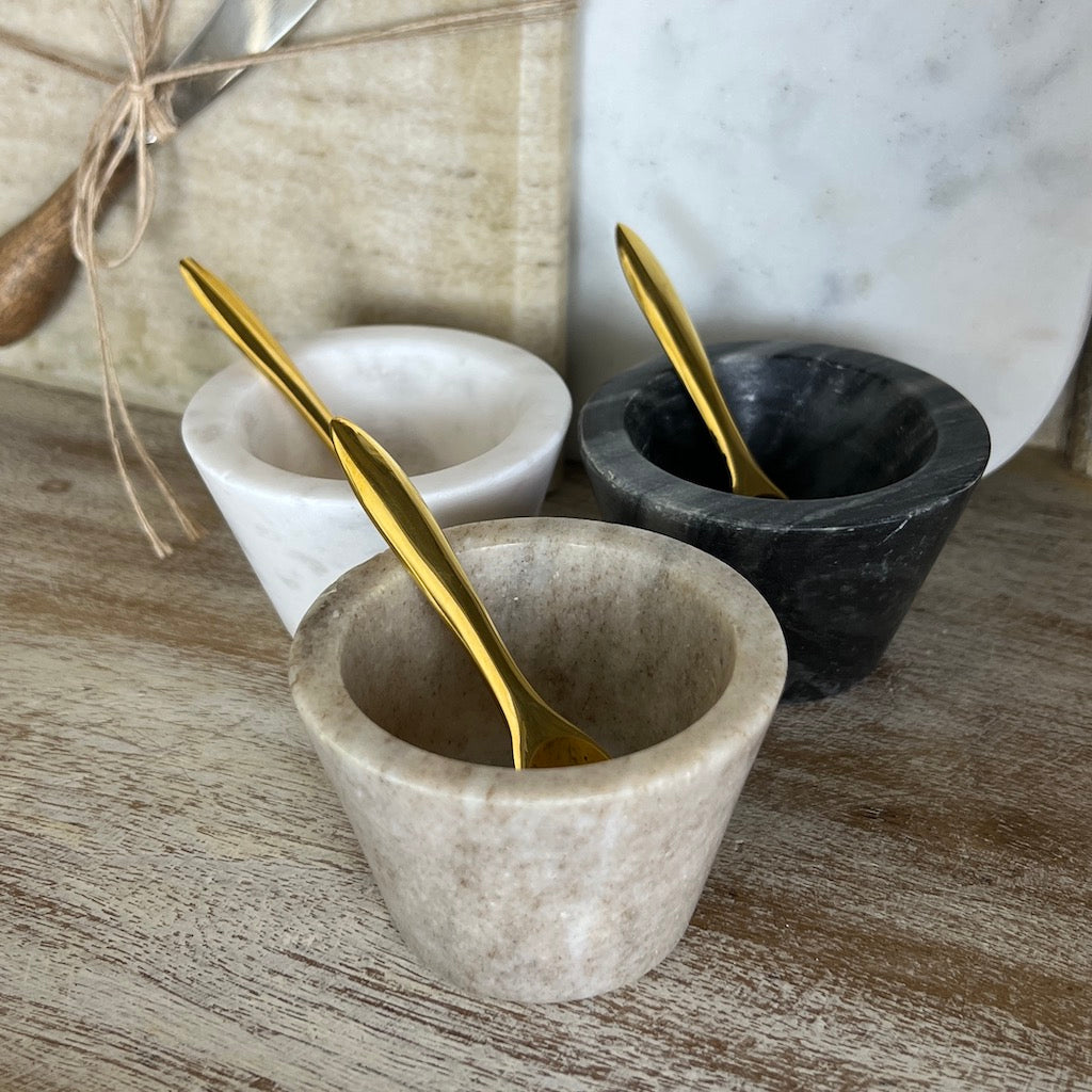 set of three salt post