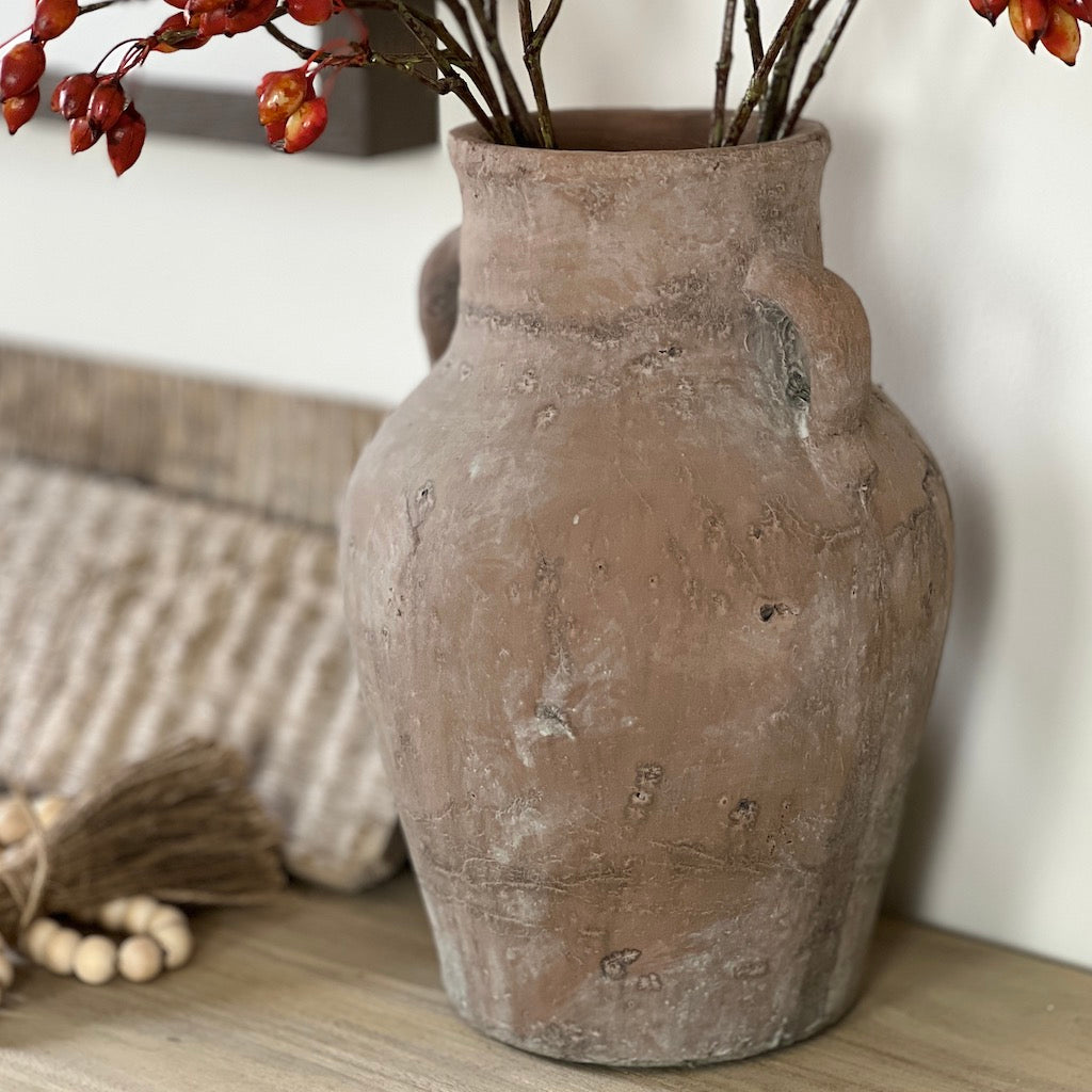 Terracotta Pot With Handles