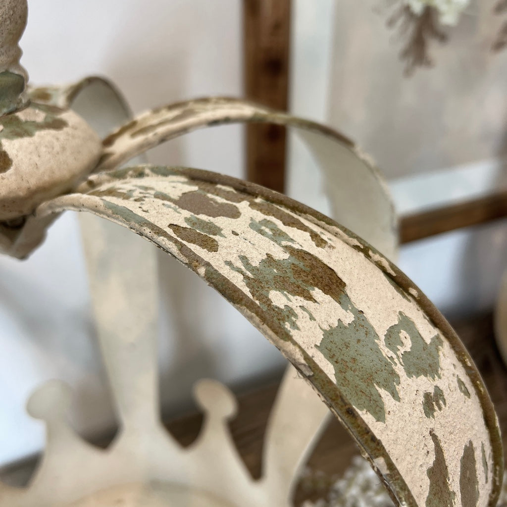 Distressed Coronation Cross Top Crown