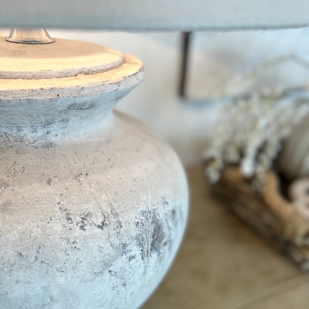 Greek Urn Concrete Lamp Varese