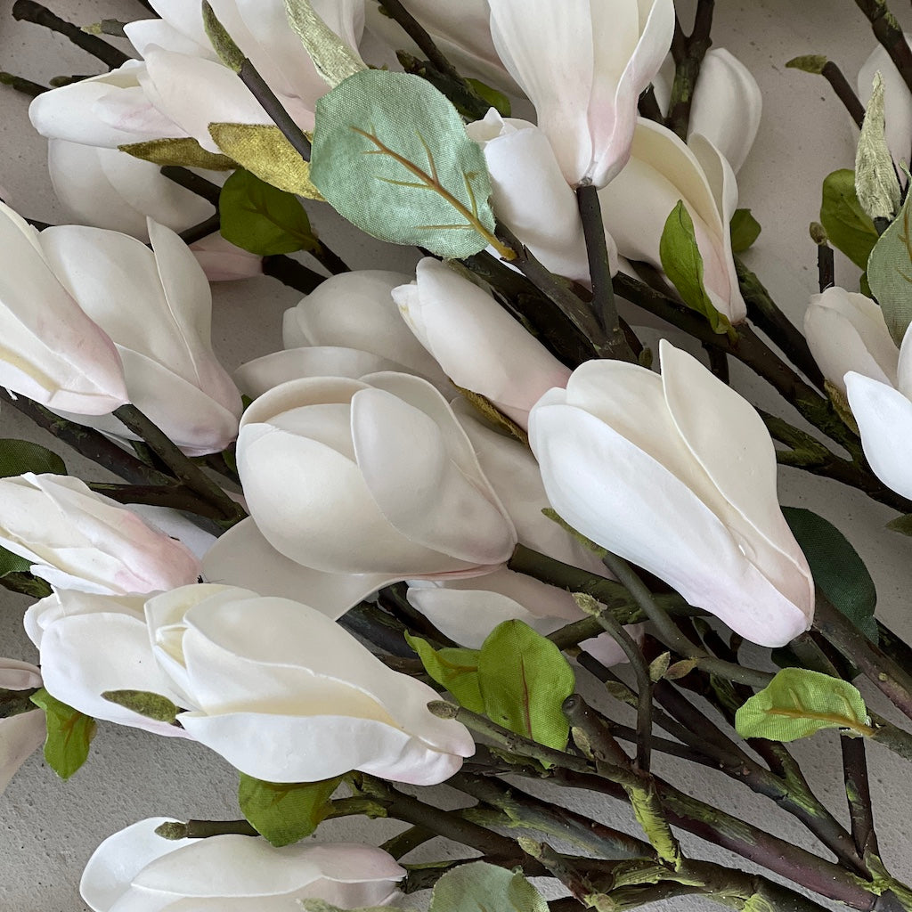 Faux Magnolia Branch Tall