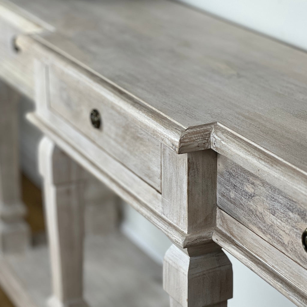 Augusta 3 drawer console