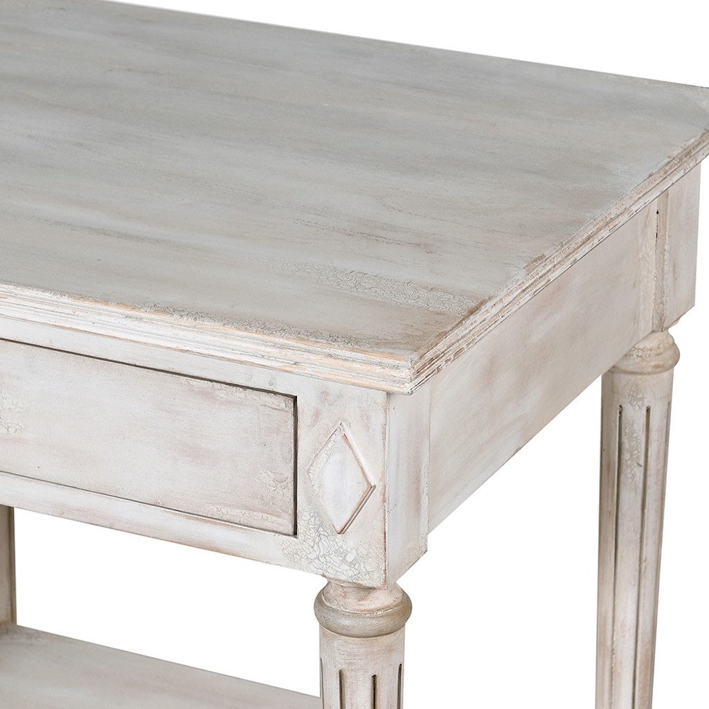 Gustavian Side Table with Shelf