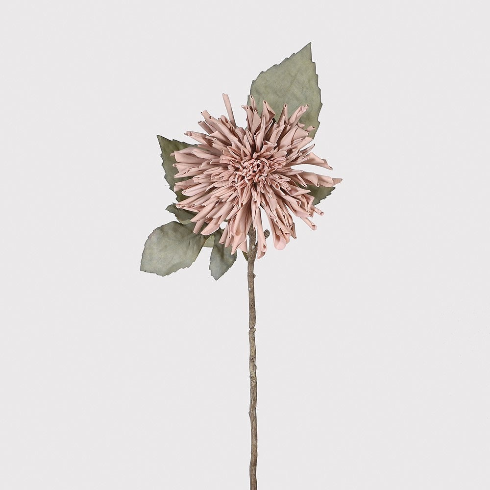 Blush Faux Dahlia