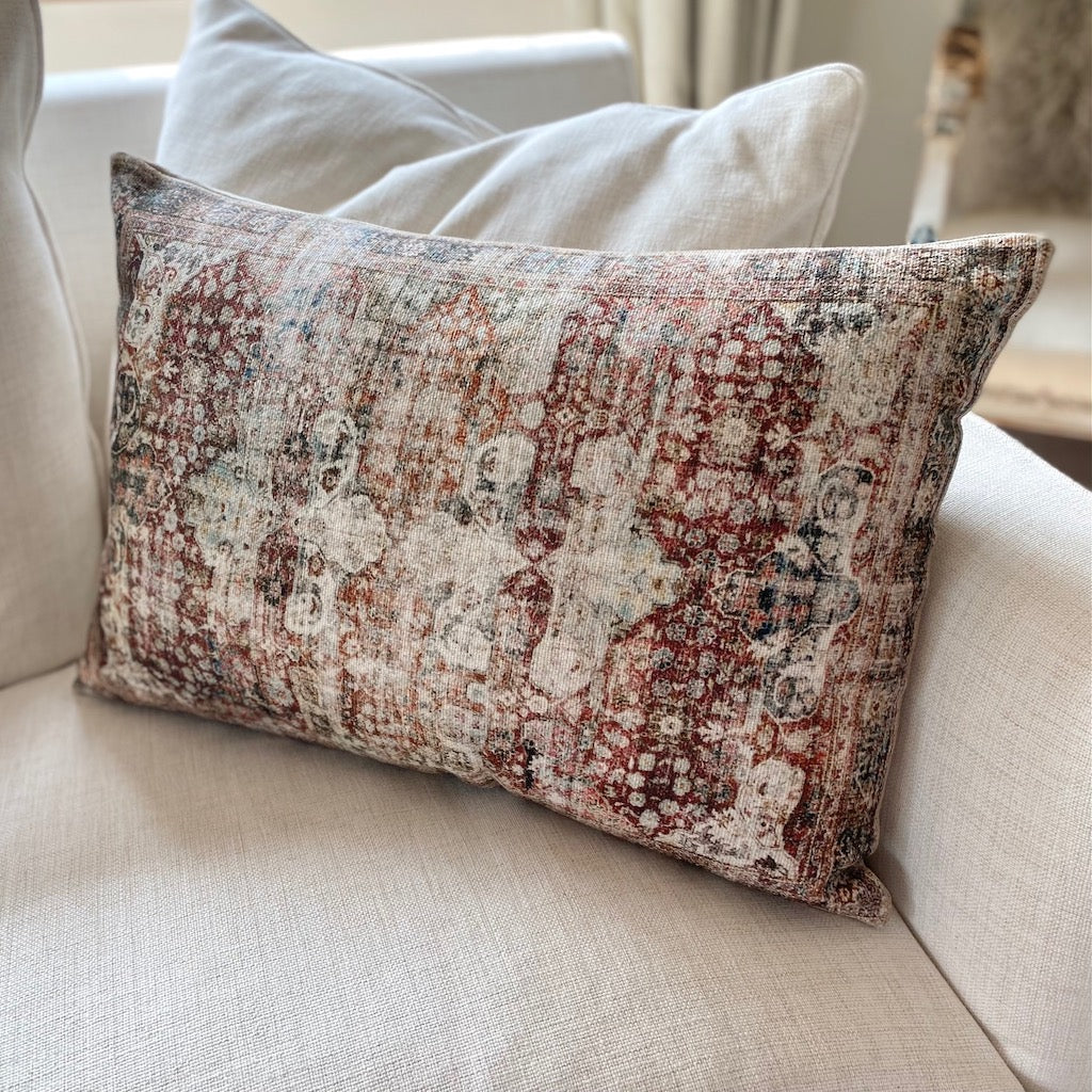 Vintage Warm Tone Autumnal Cushion