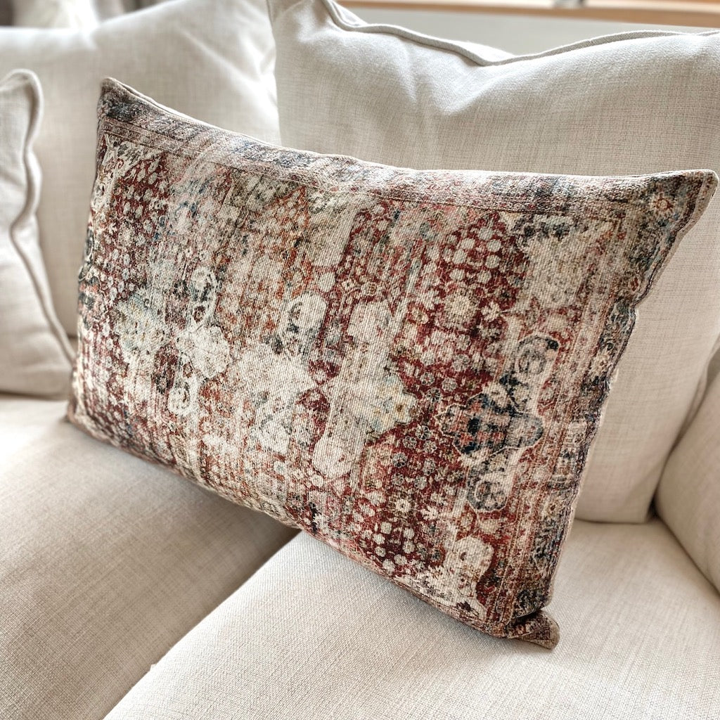 Vintage Warm Tone Autumnal Cushion