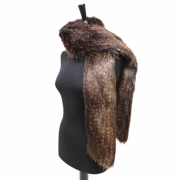 Helen moore 2024 faux fur scarf