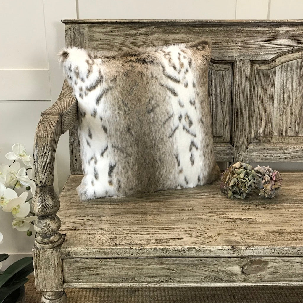 Tan Lynx Luxury Faux Fur